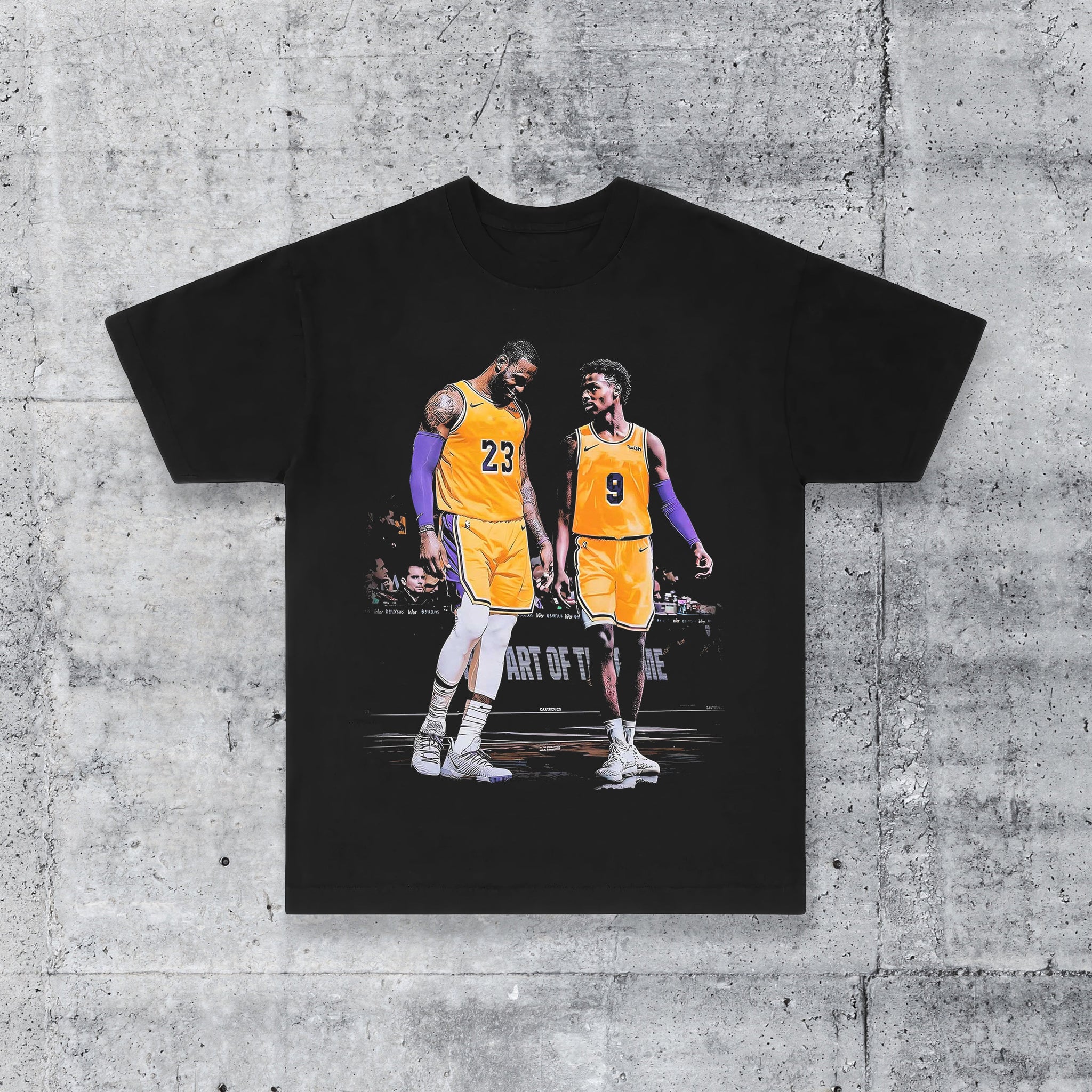 LeBron and Bronny James Los Angeles Lakers NBA T-Shirt