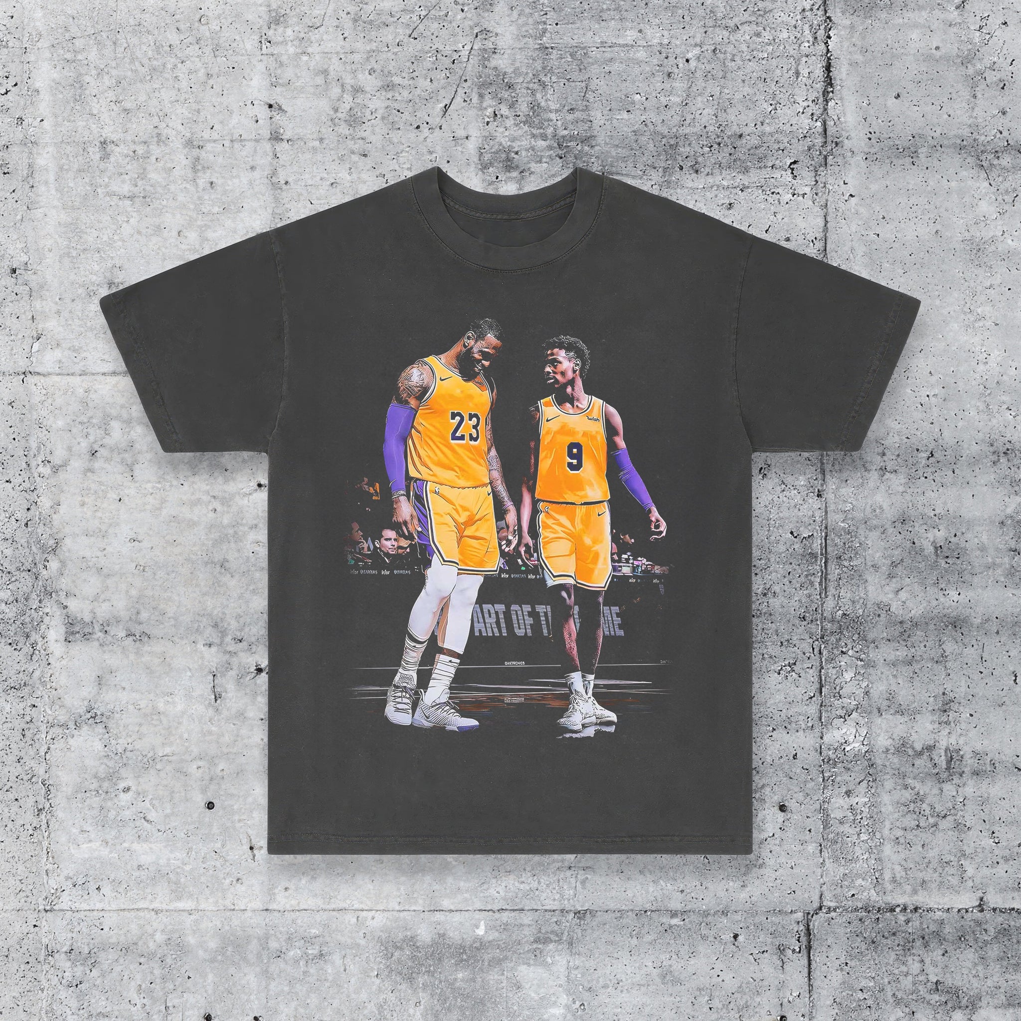 LeBron and Bronny James Los Angeles Lakers NBA T-Shirt