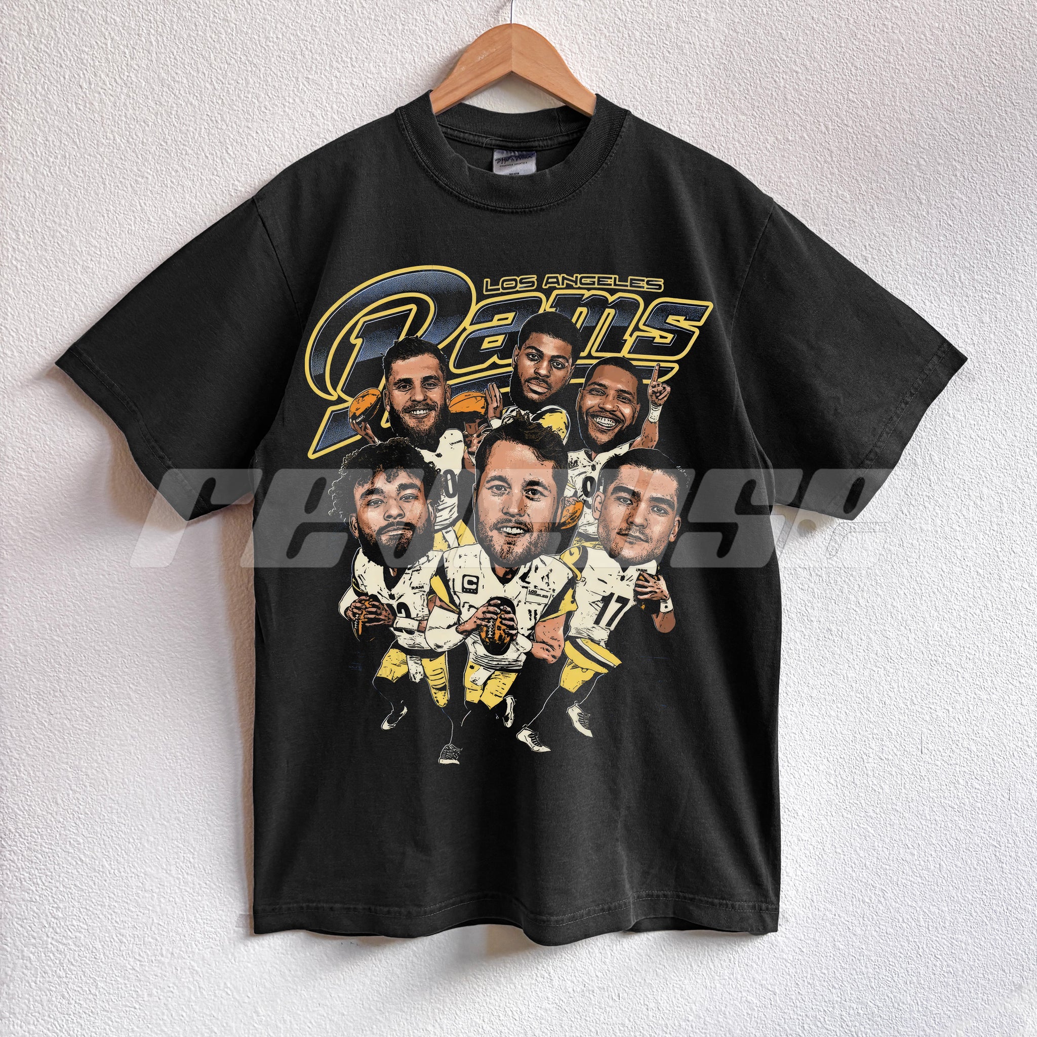 LA Rams Big Head NFL T-Shirt