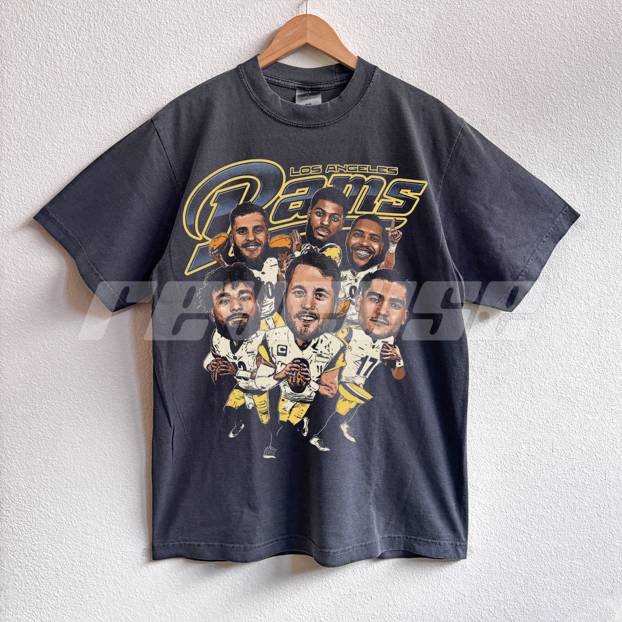 LA Rams Big Head NFL T-Shirt