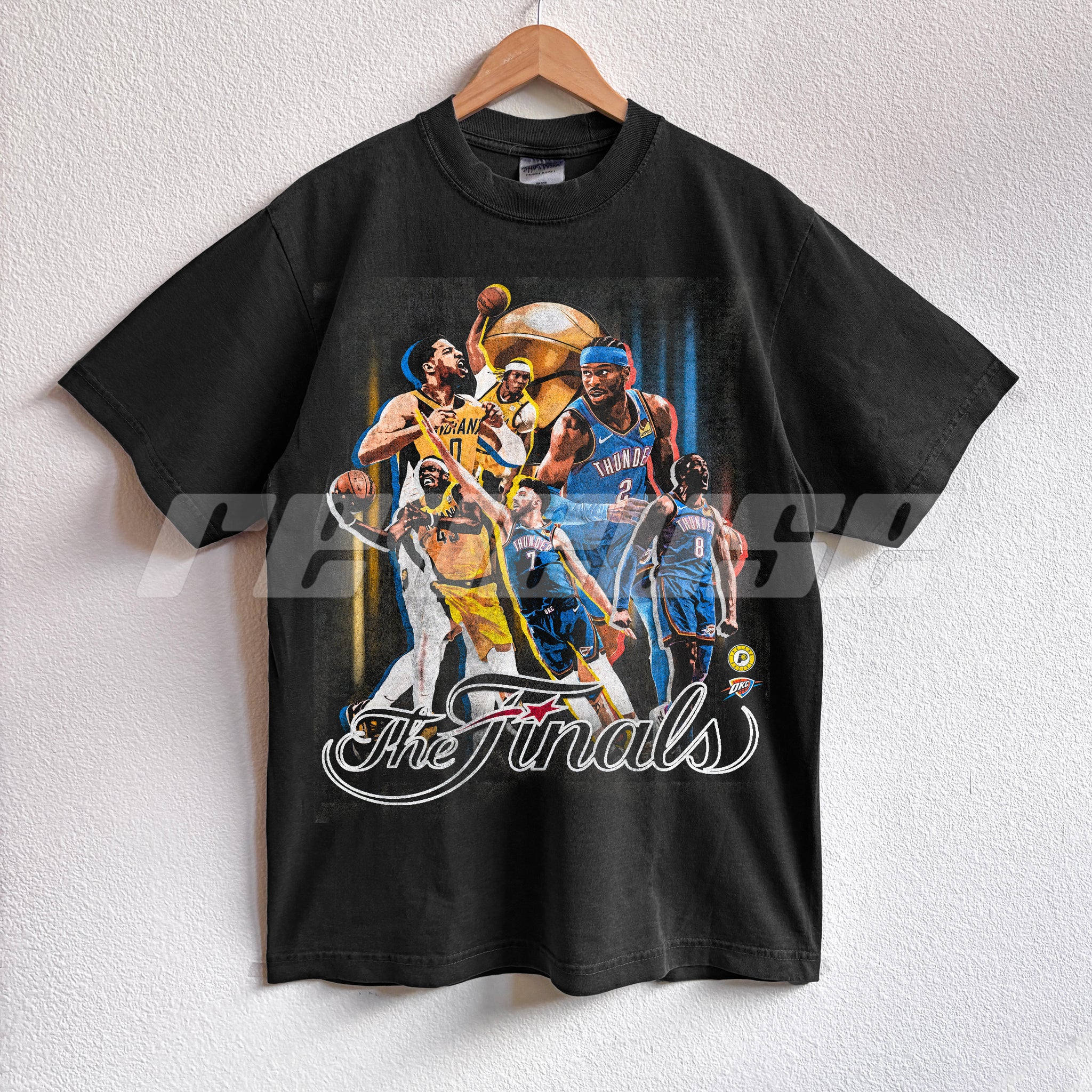 OKC Thunder vs. Indiana Pacers NBA Playoffs 2025 T-Shirt