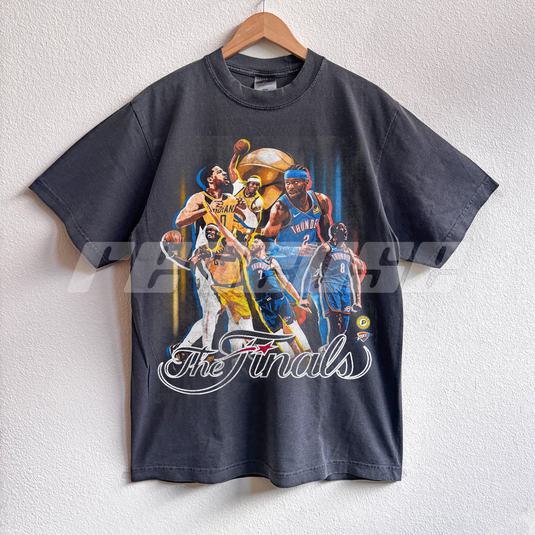 OKC Thunder vs. Indiana Pacers NBA Playoffs 2025 T-Shirt
