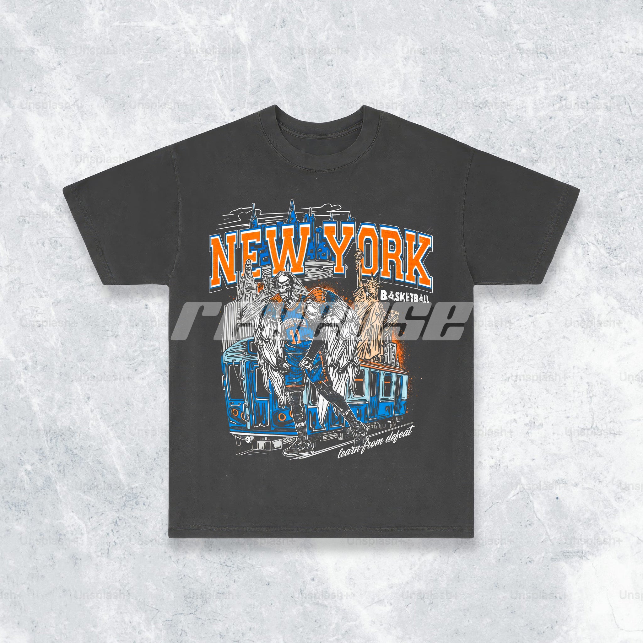 New York Knicks NBA Skeleton T-Shirt