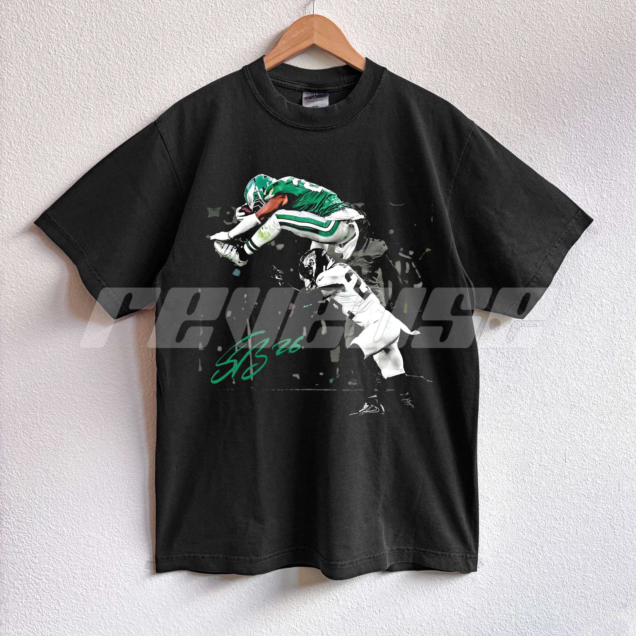 Saquon Barkley 2 Hurdle Philadelphia Eagles NFL T-Shirt