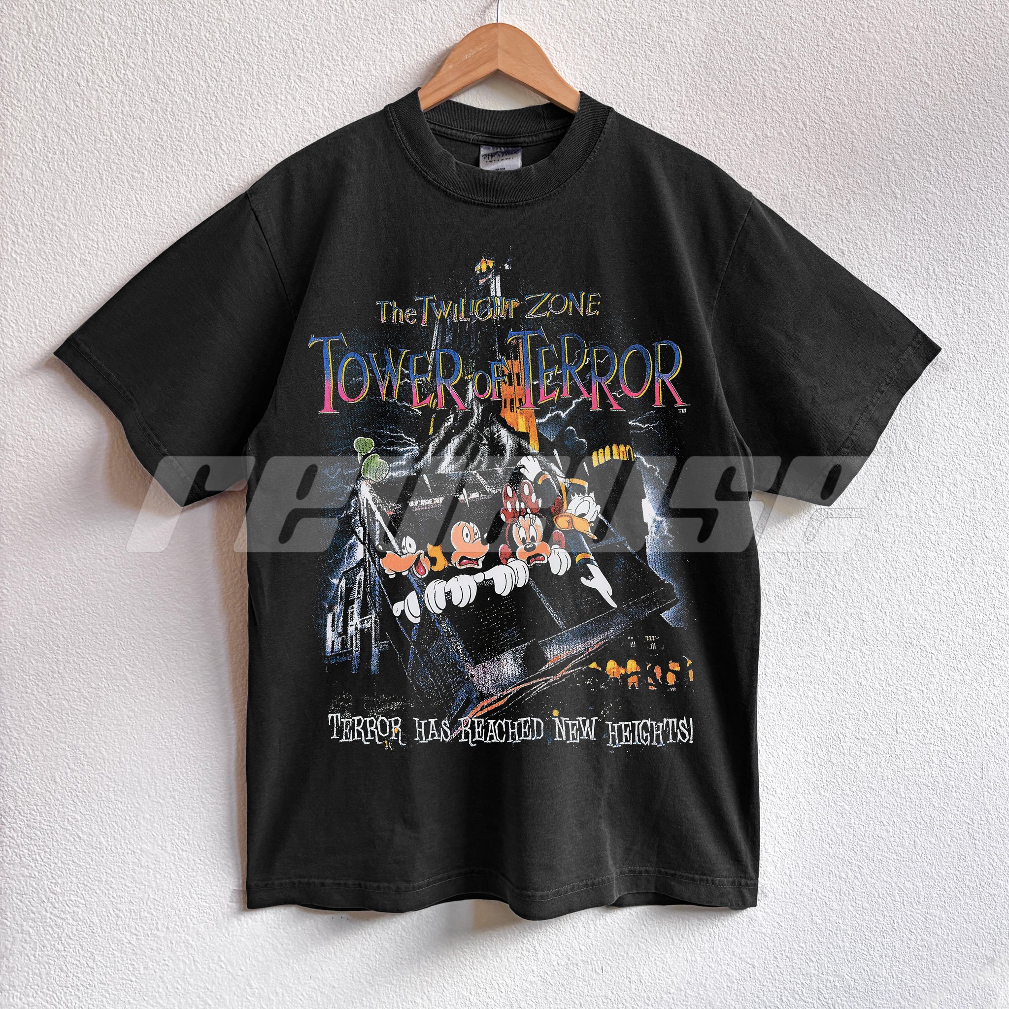 Disneyland Tower of Terror Vintage Styled T-Shirt